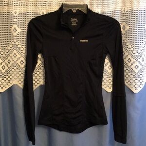 Reebok Women's Navy Long Sleeve Tee